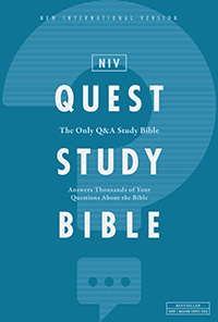 Quest Study Bible Hands On - Book Cover